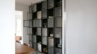 Inbouwkast in woning te Genéve i.s.w. met architect Jonas Bench